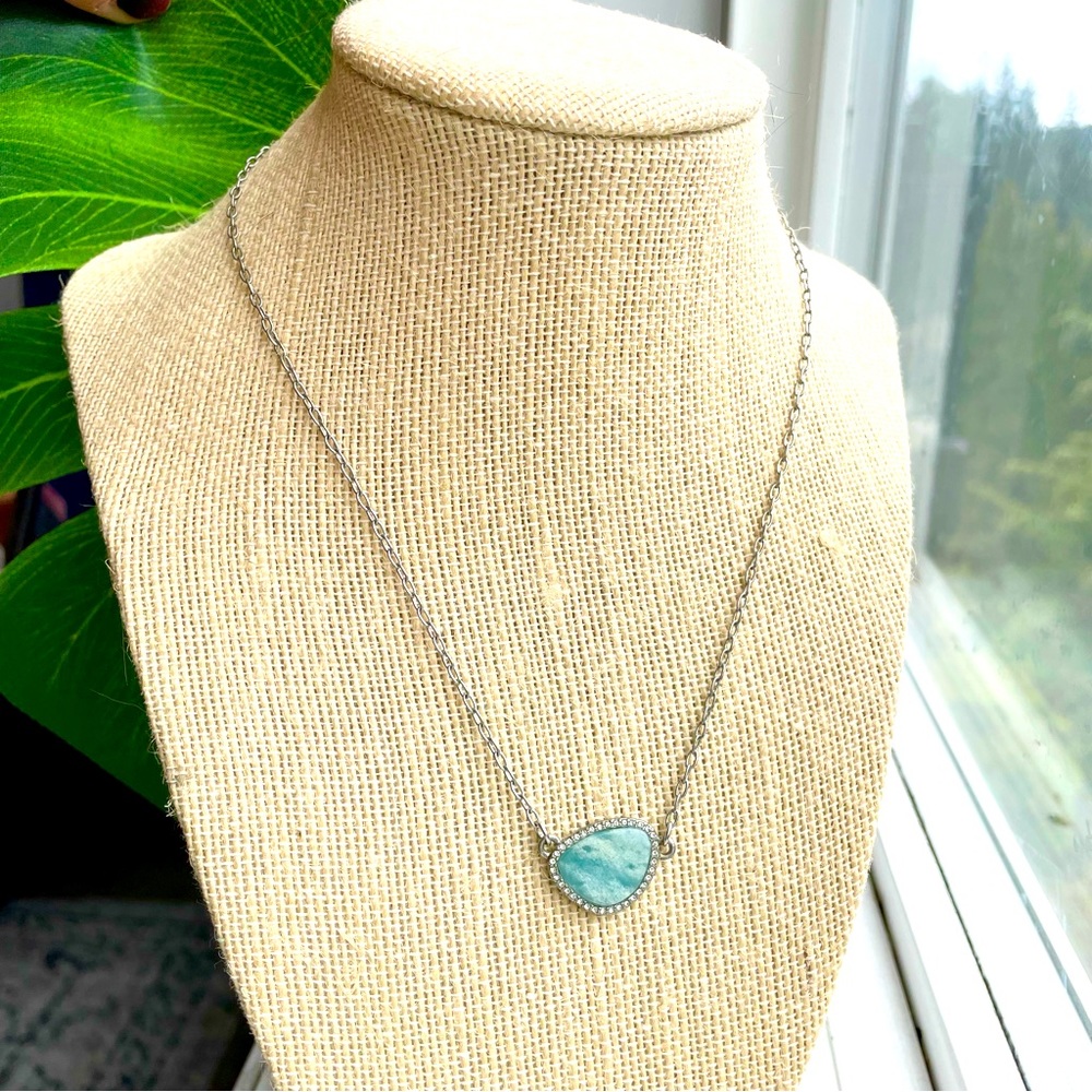 BOGO! Pendant Necklace with Rhinestones
